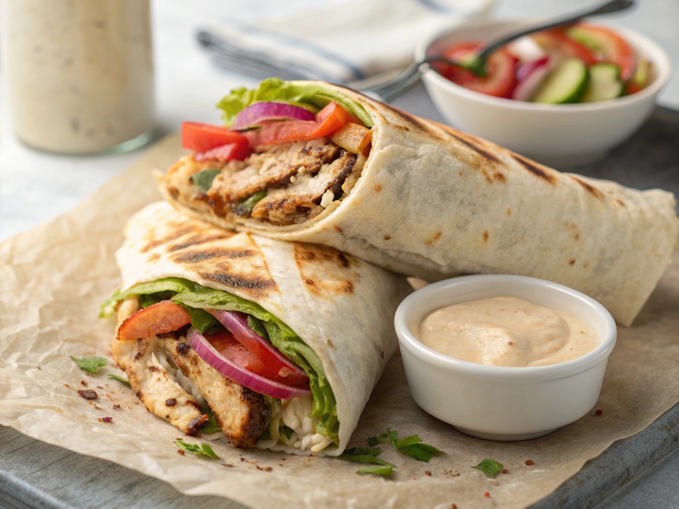 Chicken Shawarma Wrap